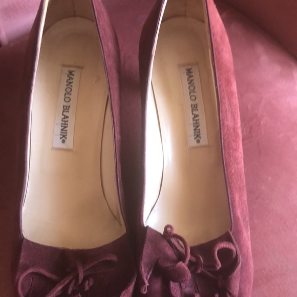 Manolo Blahnik 39 1/2 - Picture 7 of 13